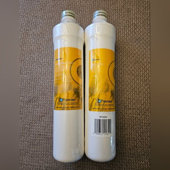 Lot of 2 Premier Pre-Carbon Yellow WP105351 Water Filters-New - Picture 1 of 2